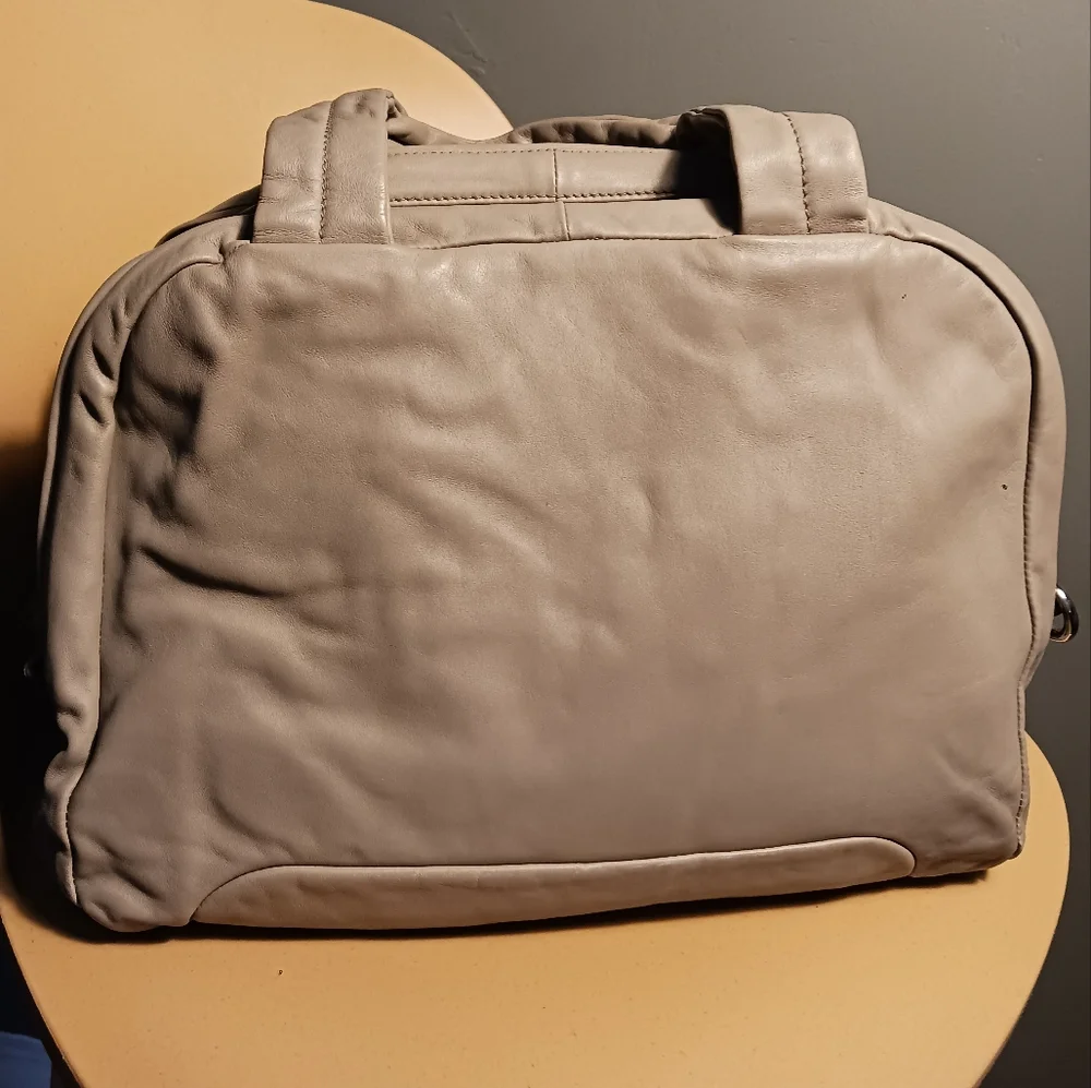 D&G LILLY SOFT gray, or taupe color travel bag - Picture 8 of 16
